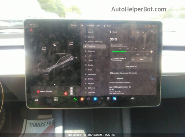 5YJ3E1EB2PF633240 2023 TESLA MODEL 3 Синий 
