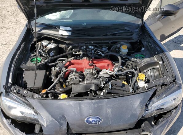 JF1ZCAC17L9701245 2020 SUBARU BRZ Серый Вид задней части салона