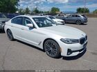 2021 Bmw 530i Xdrive White vin: WBA13BJ00MCG44284