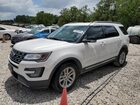 2017 Ford Explorer Xlt White vin: 1FM5K7D80HGD39350