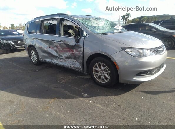 2C4RC1DG6MR506262 2021 CHRYSLER VOYAGER Серебряный Передняя правая четверть