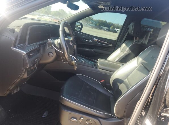 1GYS4PKL3MR310345 2021 CADILLAC ESCALADE Черный Вид салона спереди