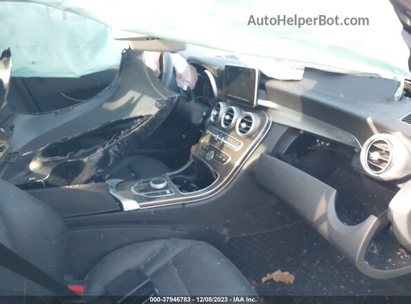 55SWF4KB8HU202708 2017 MERCEDES-BENZ C-CLASS Black Vista interior delantera