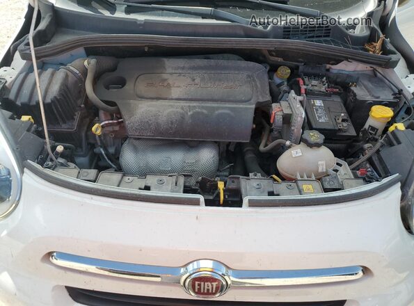 ZFBCFYDB5HP570006 2017 FIAT 500X Белый Вид задней части салона