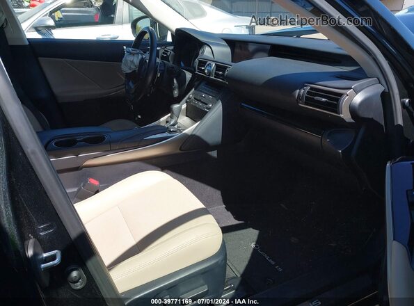 JTHDA1D20L5108737 2020 LEXUS IS 300 Черный Вид салона спереди