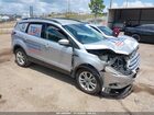 2018 Ford Escape Se Silver vin: 1FMCU9GD3JUA79314