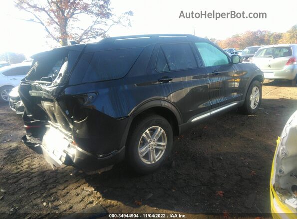 1FMSK8DH7LGC02374 2020 FORD FORD EXPLORER Черный Задняя правая четверть