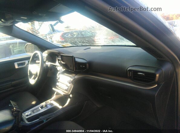 1FMSK8DH7LGC02374 2020 FORD FORD EXPLORER Черный Вид салона спереди