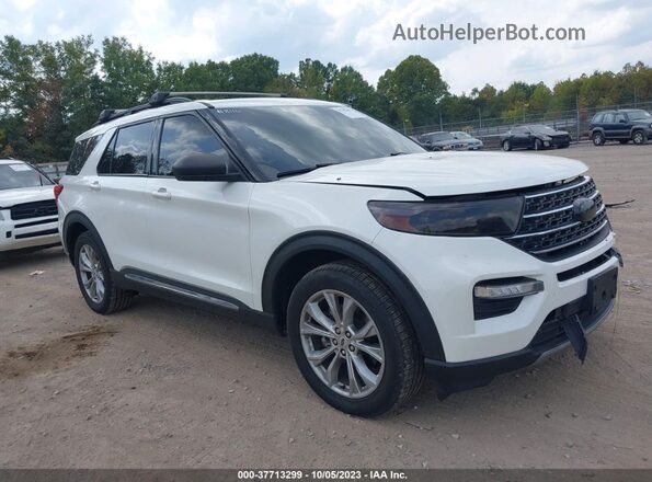 1FMSK8DH9LGC89257 2020 FORD FORD EXPLORER Белый Передняя правая четверть