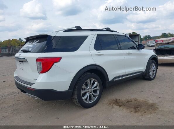1FMSK8DH9LGC89257 2020 FORD FORD EXPLORER Белый Задняя правая четверть