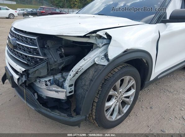 1FMSK8DH9LGC89257 2020 FORD FORD EXPLORER Белый Вид спереди