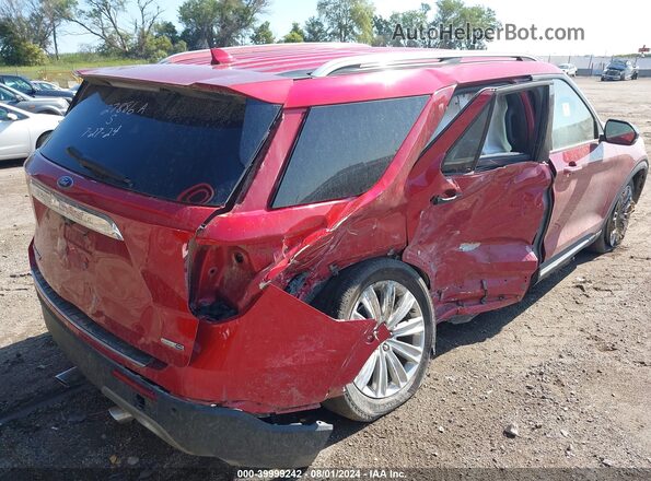 1FMSK8FH0LGB82501 2020 FORD FORD EXPLORER Red Вид спереду