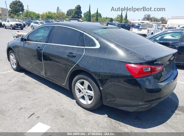 1G1ZC5ST8MF056489 2021 CHEVROLET MALIBU Black Задня ліва чверть
