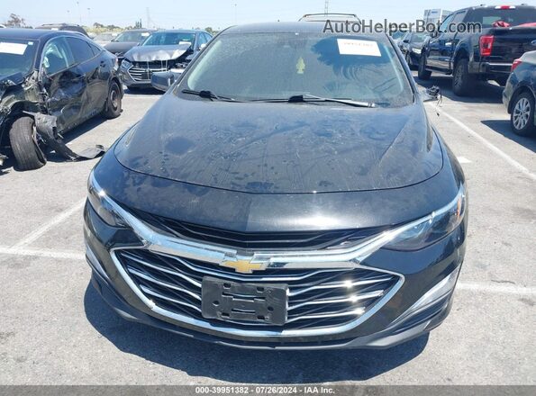 1G1ZC5ST8MF056489 2021 CHEVROLET MALIBU Black Вид панелі приладів