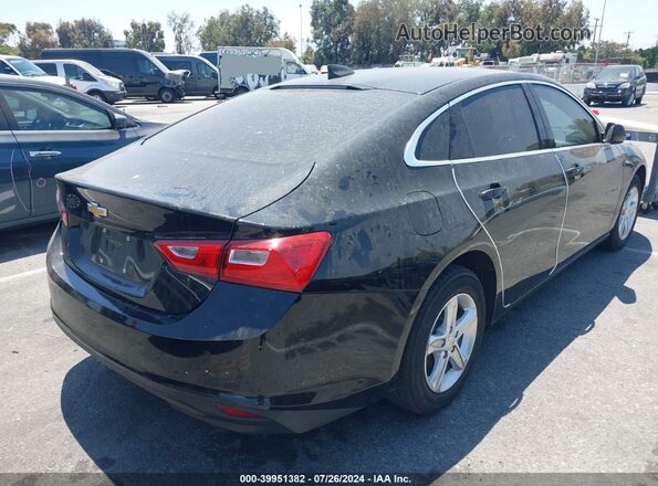 1G1ZC5ST8MF056489 2021 CHEVROLET MALIBU Black Задня права чверть