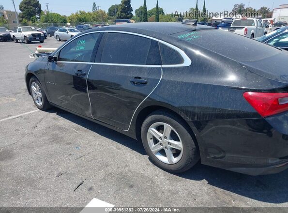1G1ZC5ST8MF056489 2021 CHEVROLET MALIBU Black Вид задньої частини салону