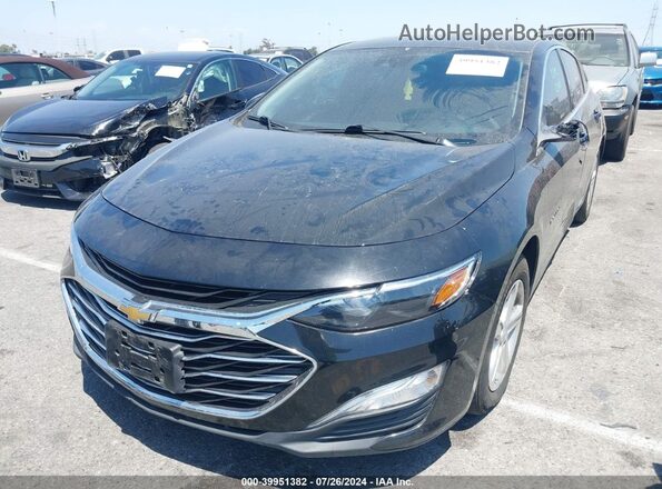 1G1ZC5ST8MF056489 2021 CHEVROLET MALIBU Black Вид спереду