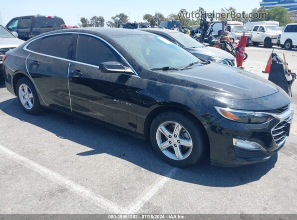 1G1ZC5ST8MF056489 2021 CHEVROLET MALIBU Black Передня права чверть