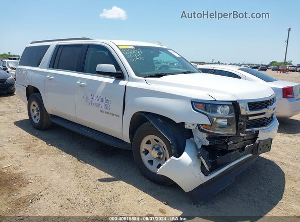 1GNSCKEC3KR101909 2019 CHEVROLET SUBURBAN White Przód prawy