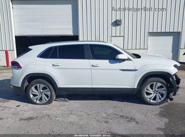 1V2EE2CA9MC226953 2021 VOLKSWAGEN ATLAS White უკანა სალონის ხედი