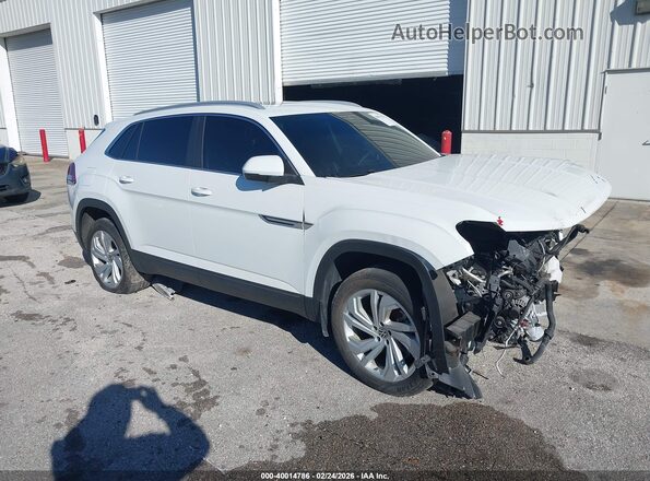 1V2EE2CA9MC226953 2021 VOLKSWAGEN ATLAS White წინა მარჯვენა
