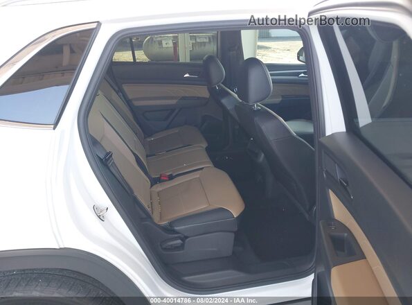 1V2EE2CA9MC226953 2021 VOLKSWAGEN ATLAS White VIN კოდის სტიკერის ხედი