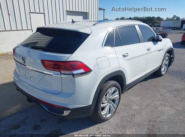 1V2EE2CA9MC226953 2021 VOLKSWAGEN ATLAS White უკანა მარჯვენა