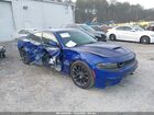 2020 Dodge Charger Scat Pack Rwd Blue vin: 2C3CDXGJ8LH133196