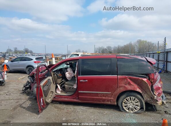 2C4RC1CG9GR305817 2016 CHRYSLER TOWN & COUNTRY Красный Панорамный вид салона 360°