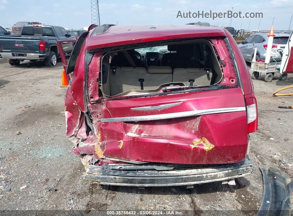 2C4RC1CG9GR305817 2016 CHRYSLER TOWN & COUNTRY Красный 