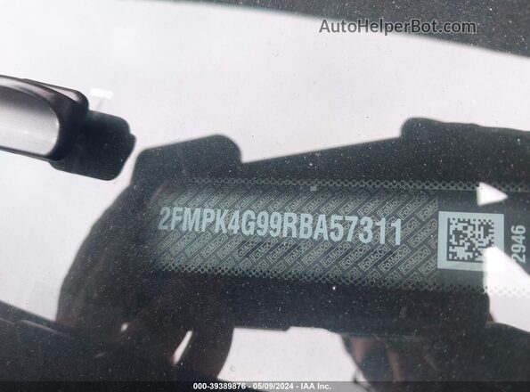 2FMPK4G99RBA57311 2024 FORD EDGE Серебряный Вид панели приборов