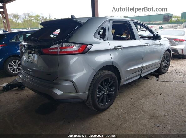 2FMPK4G99RBA57311 2024 FORD EDGE Серебряный Задняя правая четверть