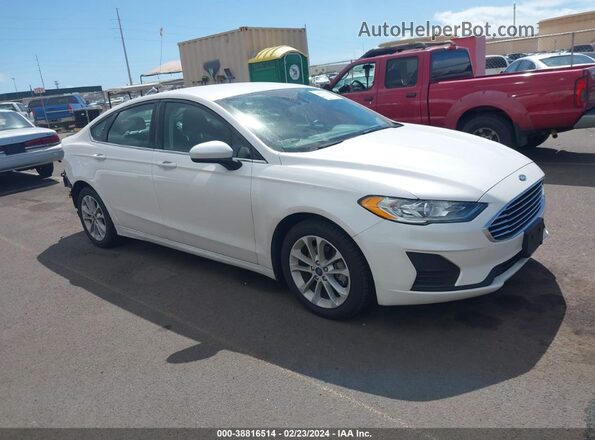 3FA6P0LUXLR226531 2020 FORD FUSION White Przód prawy