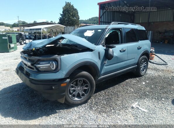 3FMCR9B64PRD80779 2023 FORD BRONCO SPORT Blue Առջևի ձախ երեք քառորդ տեսարան