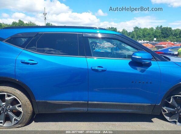 3GNKBKRS1LS650446 2020 CHEVROLET BLAZER Blue Vista del cuadro de instrumentos