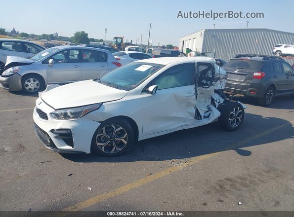 3KPF24AD6LE245717 2020 KIA FORTE White Przód lewy