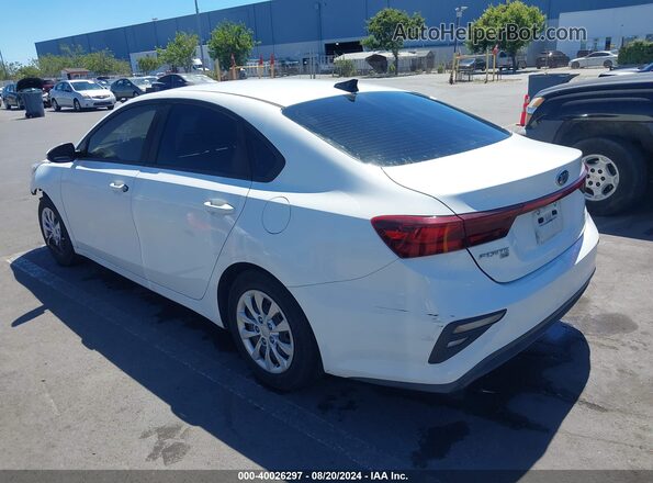3KPF24AD9LE158295 2020 KIA FORTE Белый Задняя левая четверть