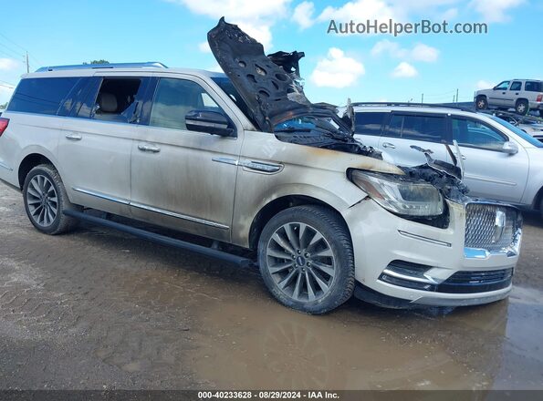 5LMJJ3HT7KEL12946 2019 LINCOLN NAVIGATOR L Gray Przód prawy