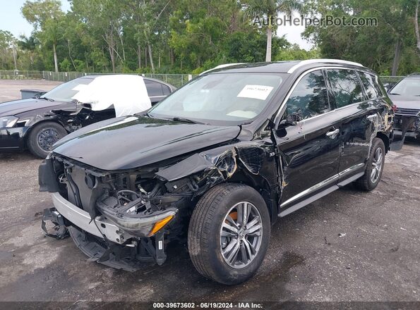 5N1DL0MN2LC521721 2020 INFINITI QX60 Черный Передняя левая четверть