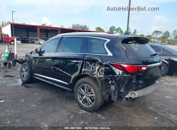 5N1DL0MN2LC521721 2020 INFINITI QX60 Черный Задняя левая четверть