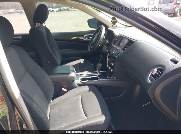 5N1DR2BM6LC621275 2020 NISSAN PATHFINDER Black Front interior view