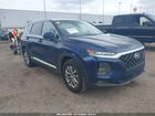 2020 Hyundai Santa Fe Sel Blue vin: 5NMS33AD2LH226631