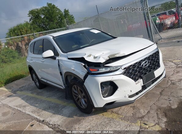 5NMS33AD7LH226950 2020 HYUNDAI SANTA FE Белый Передняя правая четверть