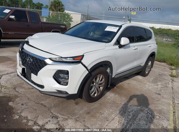 5NMS33AD7LH226950 2020 HYUNDAI SANTA FE Белый Передняя левая четверть