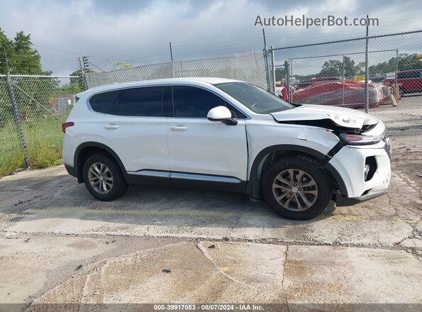 5NMS33AD7LH226950 2020 HYUNDAI SANTA FE Белый Вид задней части салона
