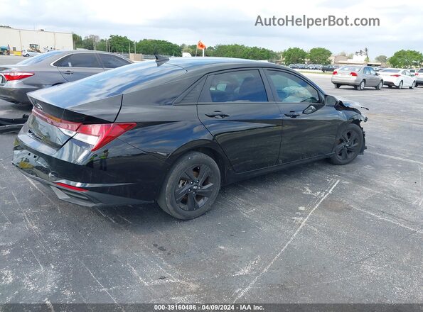 5NPLS4AG0MH033082 2021 HYUNDAI ELANTRA Черный Задняя правая четверть