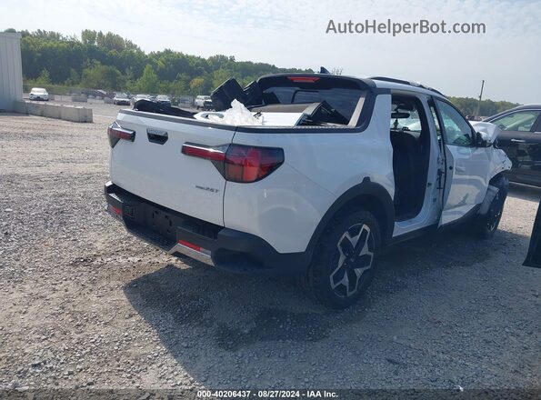 5NTJEDAF0PH068491 2023 HYUNDAI SANTA CRUZ White Задня права чверть