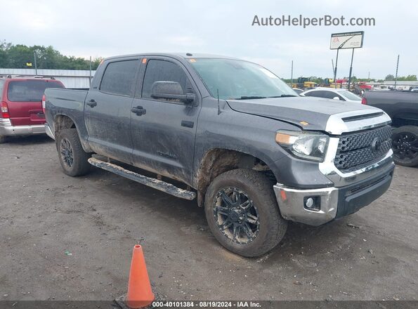 5TFDY5F12KX859625 2019 TOYOTA TUNDRA Серый Передняя правая четверть