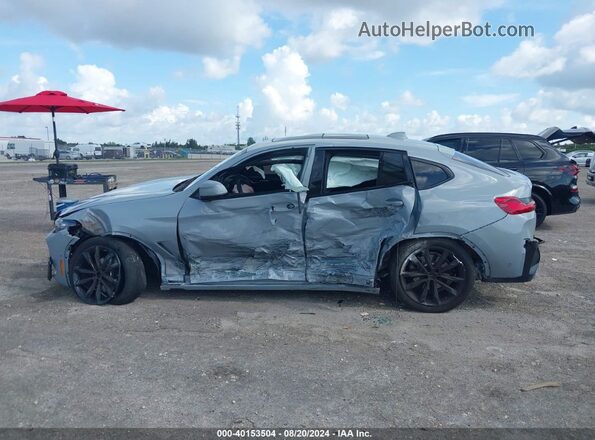 5UX33DT07R9V14782 2024 BMW X4 Серый Панорамный вид салона 360°