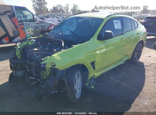 5YM23EC05P9T15821 2023 BMW X4 Зеленый Передняя левая четверть